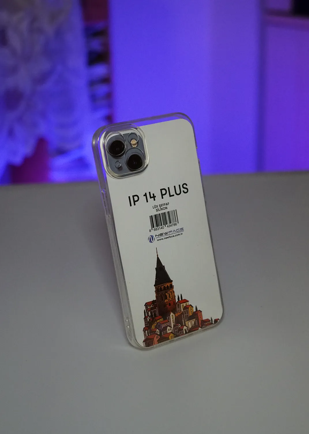 Apple iPhone 14 Plus Şeffaf Silikon Kapak Modelleri ve Görselleri