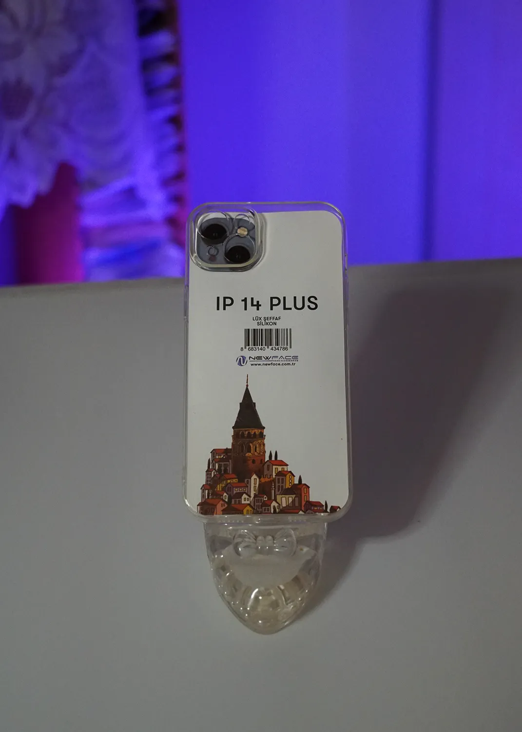Apple iPhone 14 Plus Şeffaf Silikon Kapak Modelleri ve Görselleri