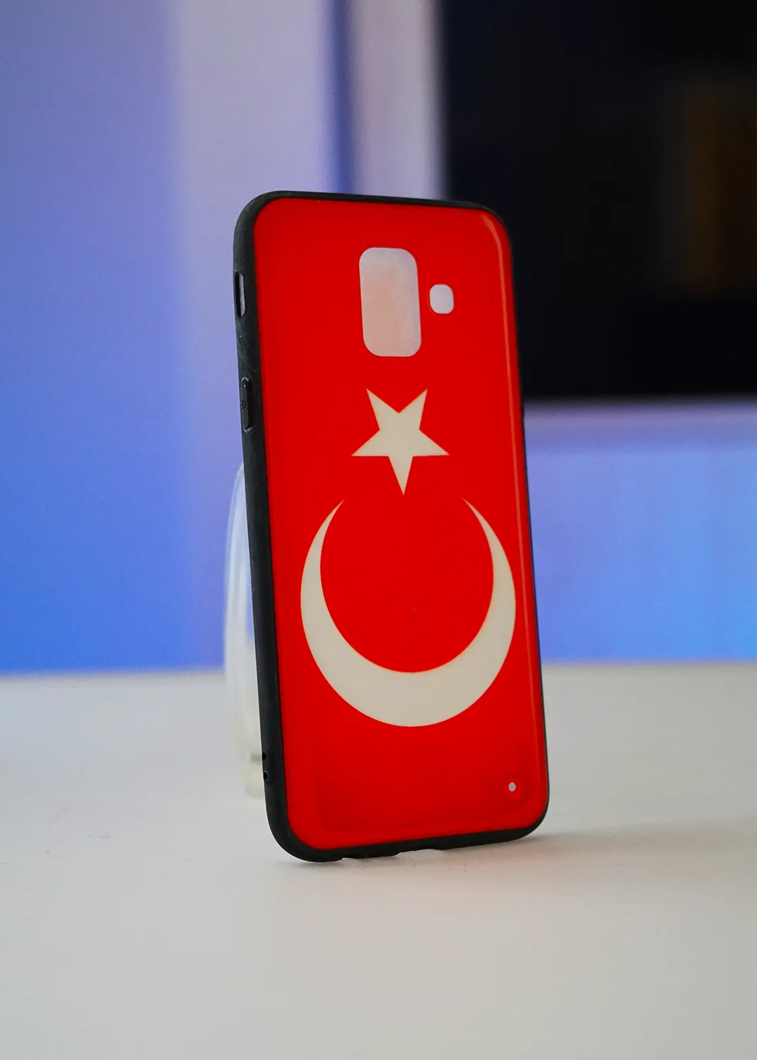 Samsung Galaxy A6 2018 Uyumlu Türk Bayraklı Kırmızı Telefon Kılıfı Modelleri ve Görselleri