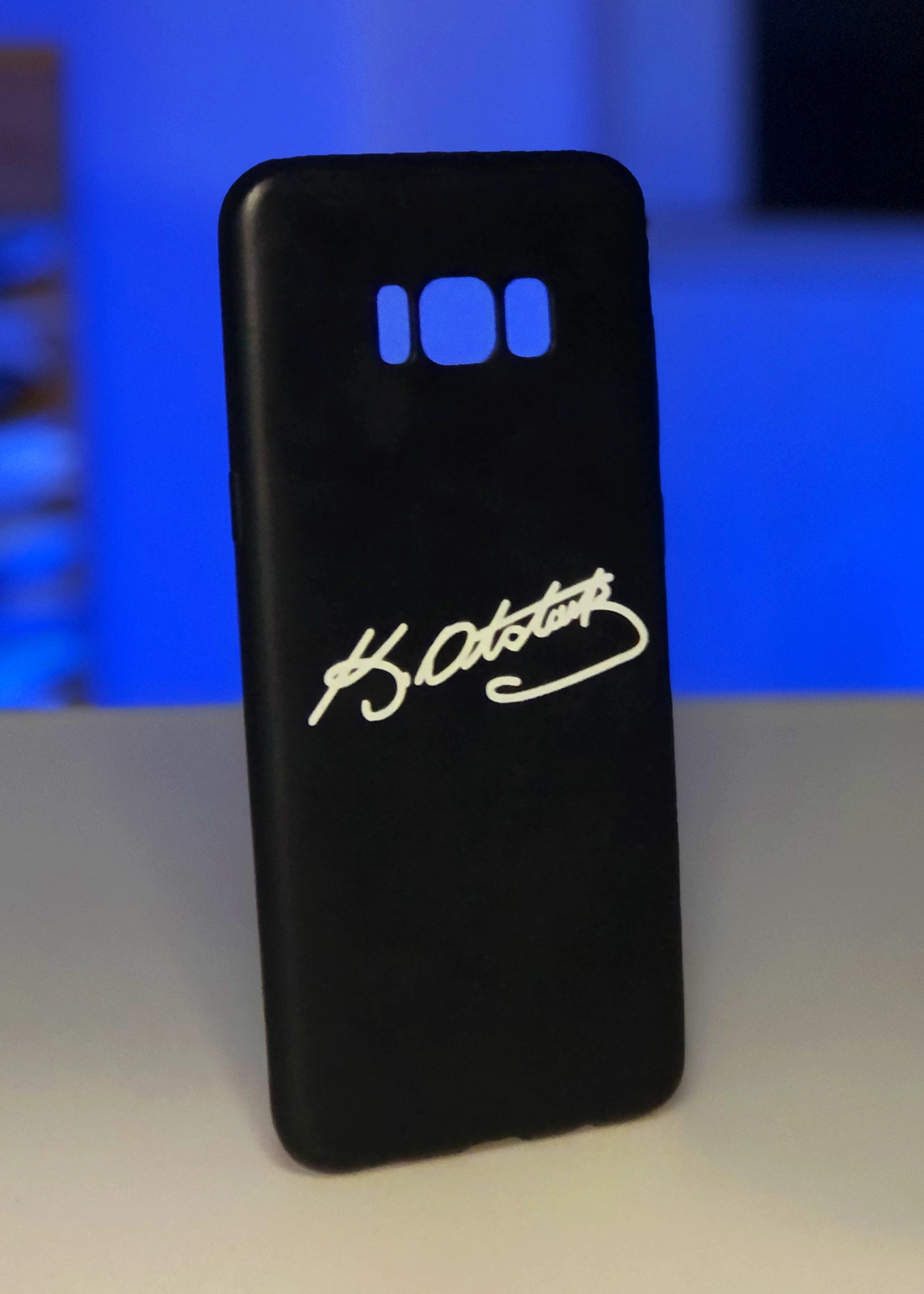Samsung S8 Plus Esnek Plastik Telefon Kılıfı - Atatürk İmzalı Klasik Tasarım Modelleri ve Görselleri