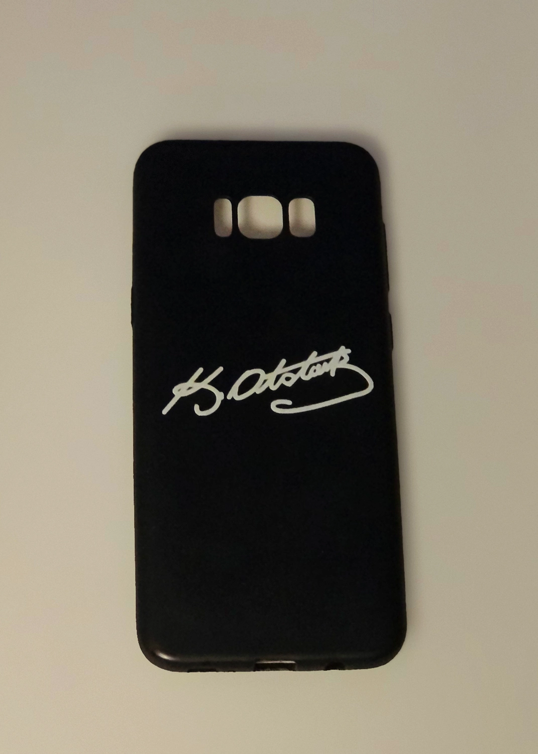 Samsung S8 Plus Esnek Plastik Telefon Kılıfı - Atatürk İmzalı Klasik Tasarım Modelleri ve Görselleri