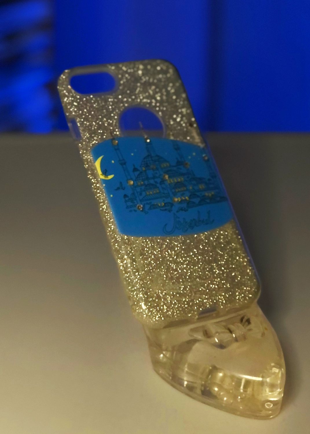 Apple iPhone 7 / 8 / SE 2020 / SE 2022 Beyaz Simli Istanbul Desenli Telefon Kılıfı Modelleri ve Görselleri