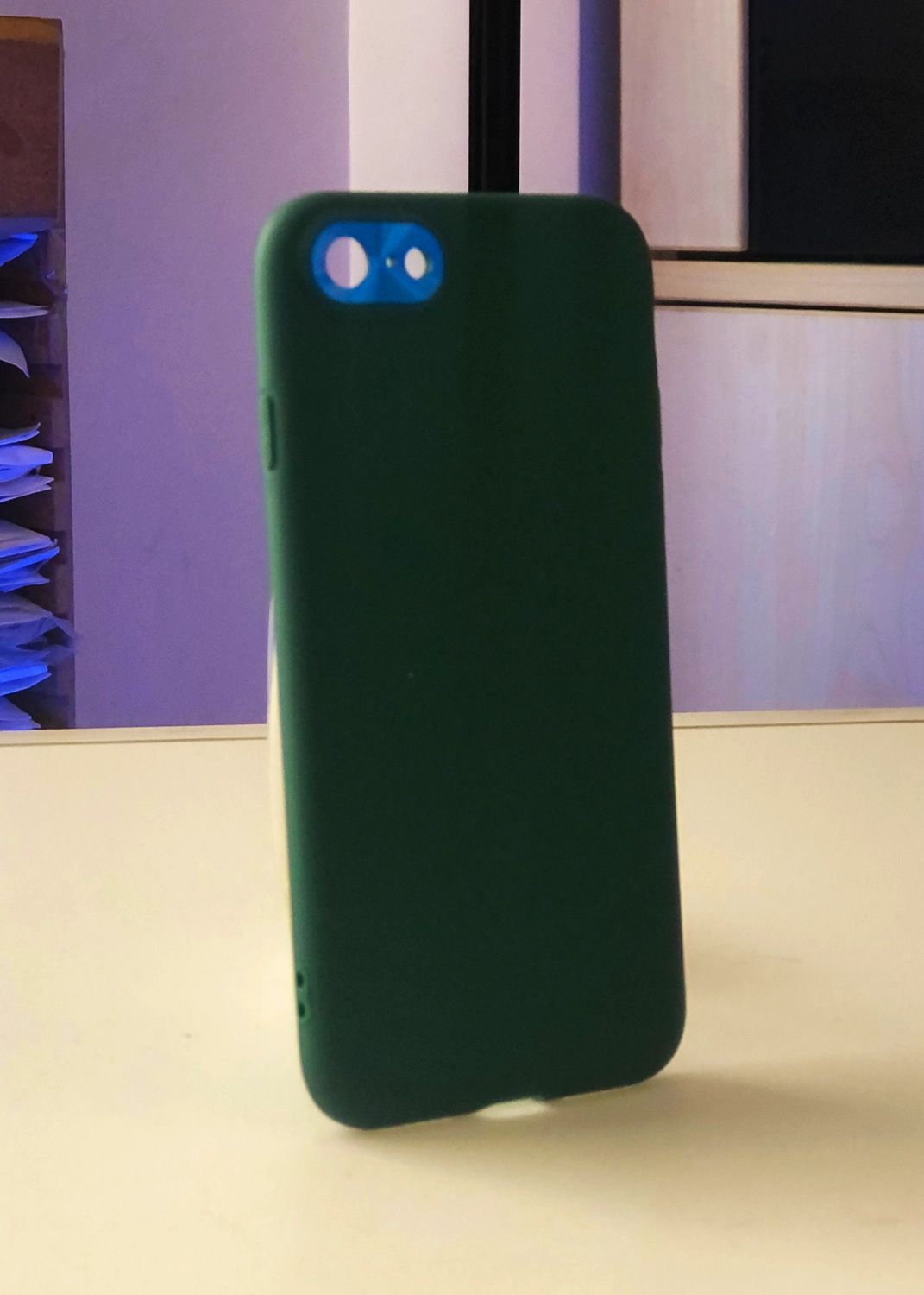 Apple iPhone 7 / 8  Uyumlu Yeşil Silikon Kılıf Modelleri ve Görselleri