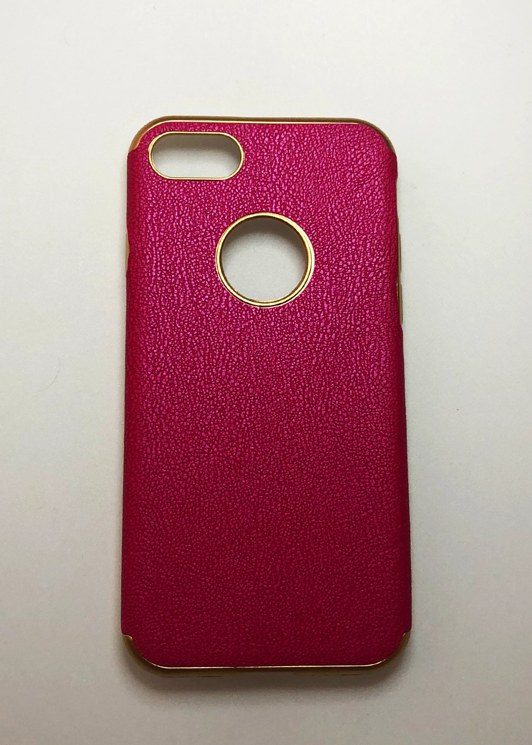 Apple iPhone 7 / 8 / SE (2020) Uyumlu Pembe Derili Kılıf Modelleri ve Görselleri